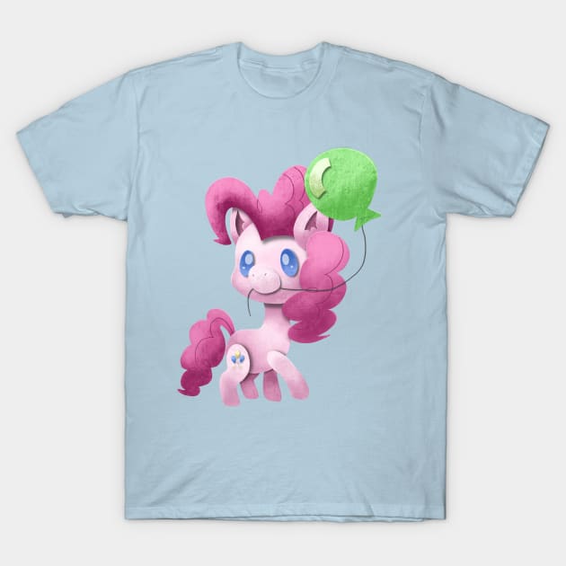 Pinkie’s Balloon T-Shirt by CatScratchPaper